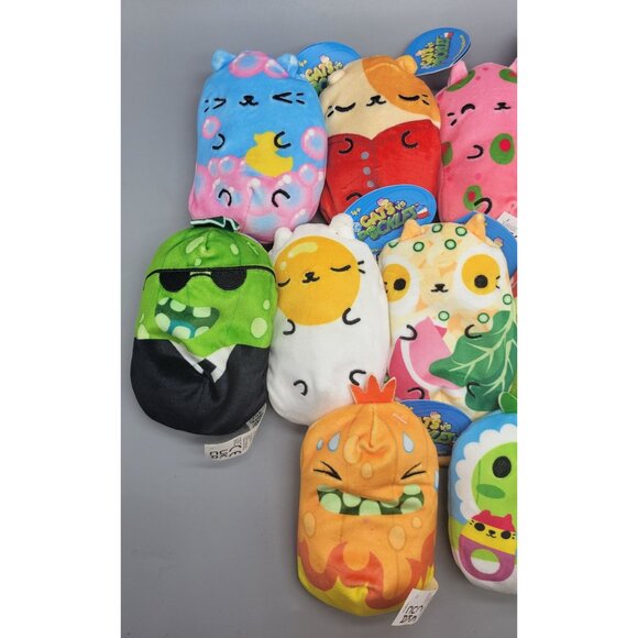 NWT Cat VS Pickles Cepia Bean Bag Plush Collection Toys Lot P1 - Picture 2 of 8